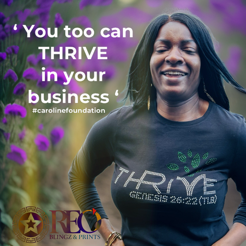 Thrive Rhinestones Tshirt