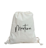 Personalised Bag - Organic Premium Cotton Gymsac