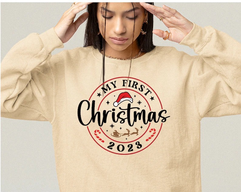 My First Christmas design - Sweatshirt: Christmas Shop: