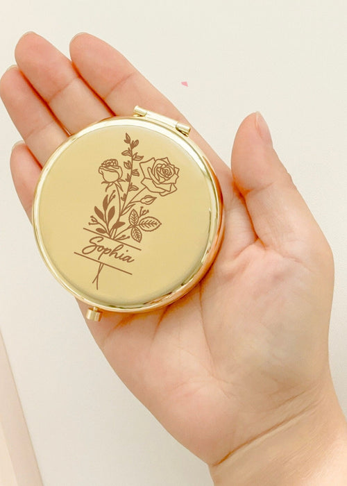 Personalized Compact Mirror,