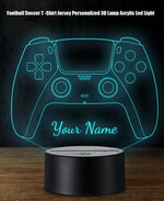 Gamepad Gaming Play Game Personalized 3D Lamp Acrylic Led Light| Kids Gift | Christmas Gift