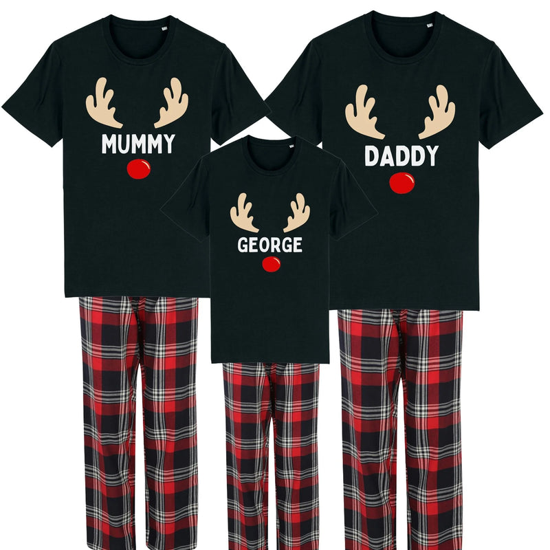 Family Christmas Reindeer Pyjama Set