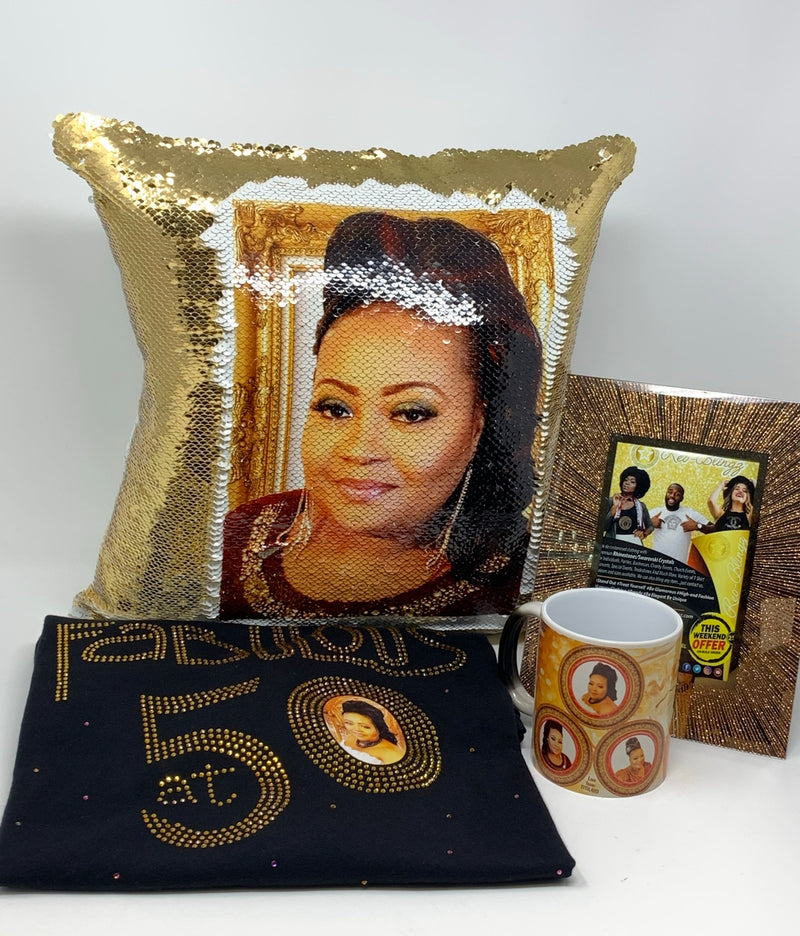 Gift Set for all Ages - Cushion, Mug, T-Shirt