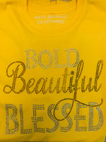 Classic T-Shirt: Bold Beautiful Blessed